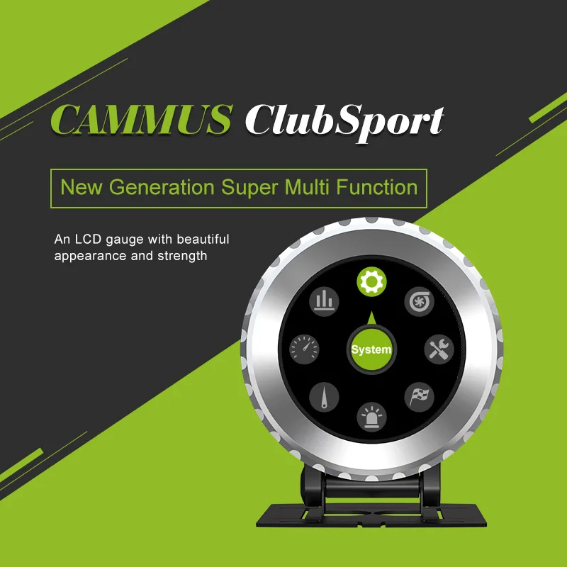  Cammus Defi LCD Boost Digital Gauges Car Speed Temperature Meter Use Water Oil Pressure