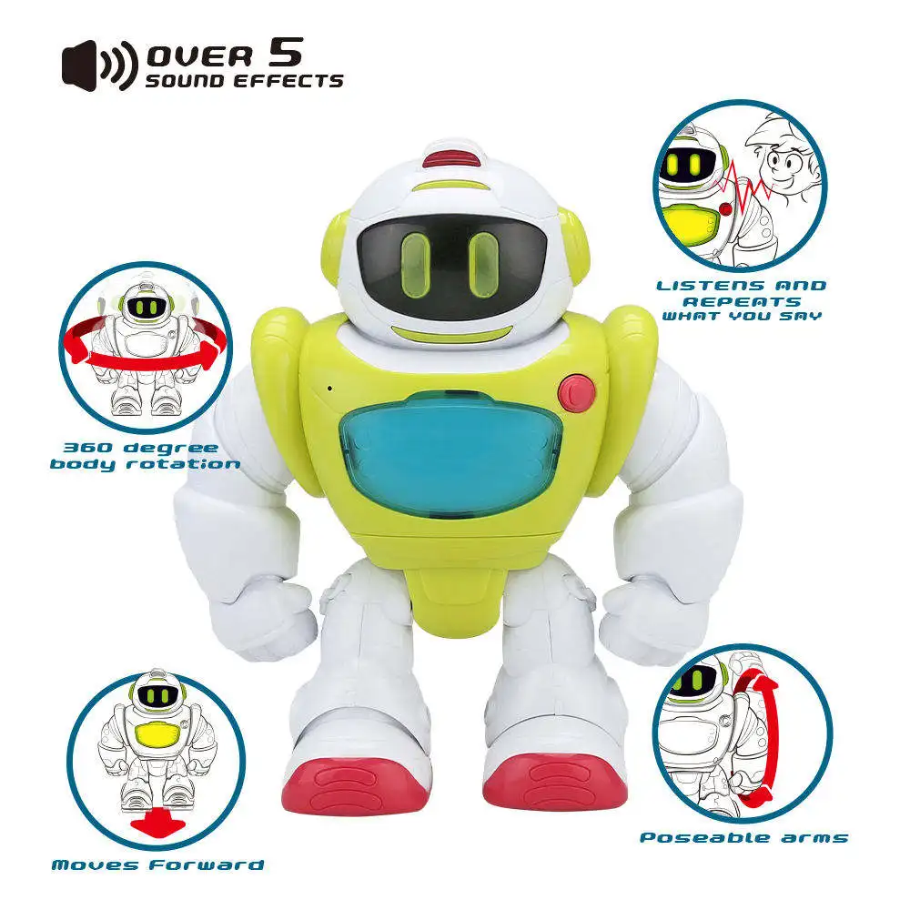 Intelligent wireless remote control robot recording toy intelligent cartoon remote control educational robot learning toy