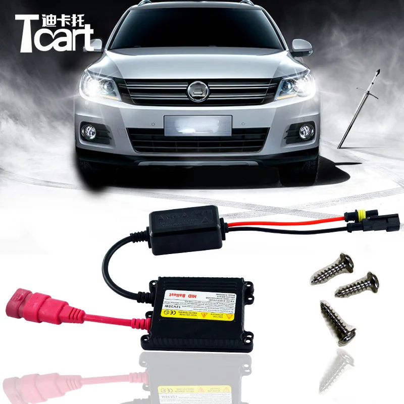 Tcart auto lighting system 3019 HID Ballast 35w DC12V fast start for H1 H4 H11 Hid lamp long life car 12v slim ballast hid xenon
