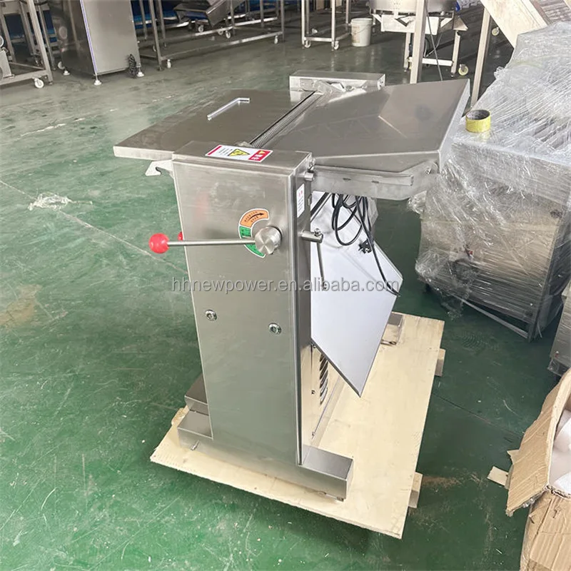 0.6mm-1cmItalian blade meat slicer Pork Skin Removed Cutting Machine Pig Meat Fish Skin Peeling Machine