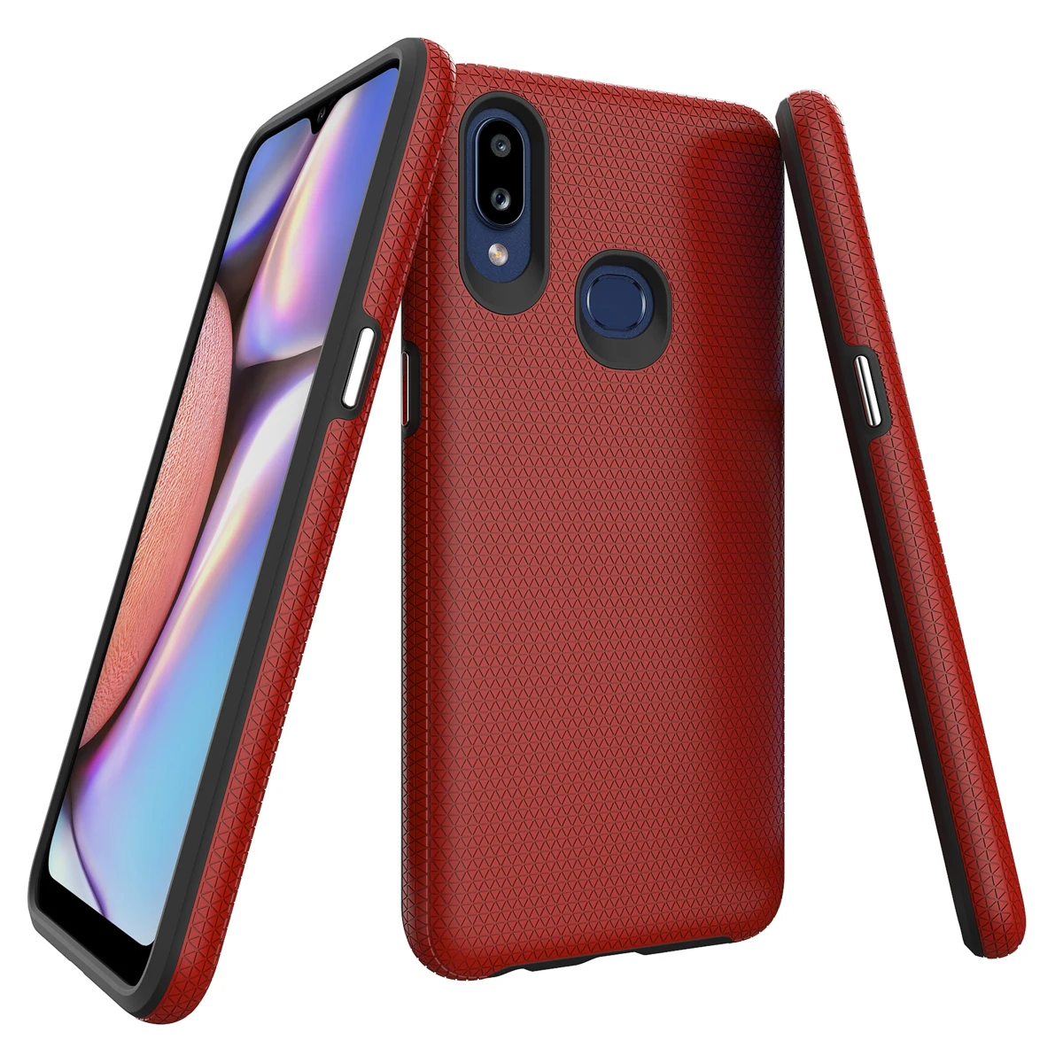 Hot Selling Cell Phone Case TPU+PC 2 in 1 Hybrid Armor Cell Phone accessories for Samsung A10S/Samsung A21S/Samsung M30