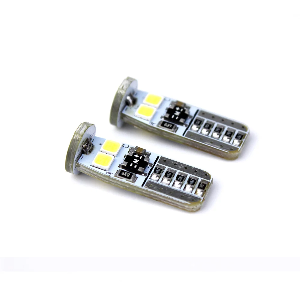 High Quality T10 W5W 194 LED CANBUS With 3030 LED Chip 3.2W 250LM Error Free For Car Interior Dome Map Lights T10 LED Bulbs