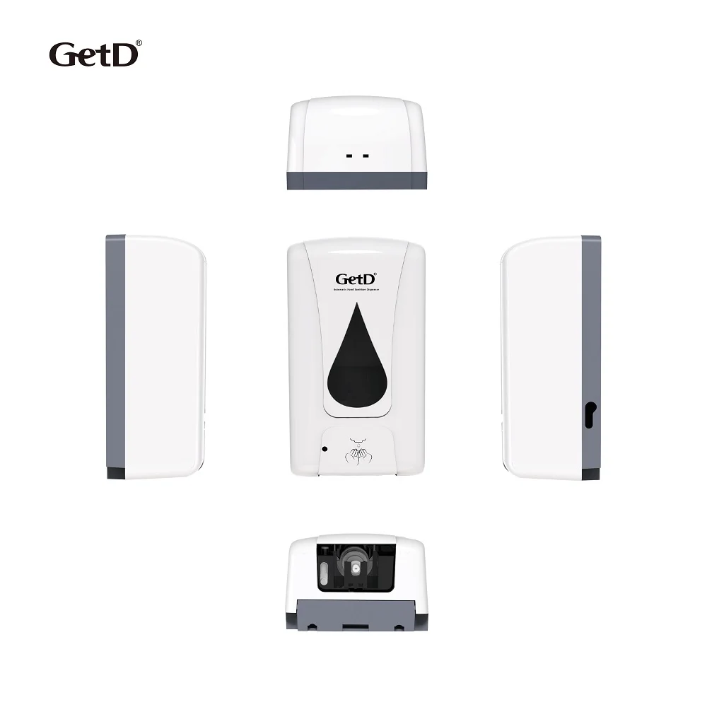 
Infrared Sensor Induction Floor Stand Automatic Alcohol Hand Soap Dispenser Sanitizer Spray Station from China 