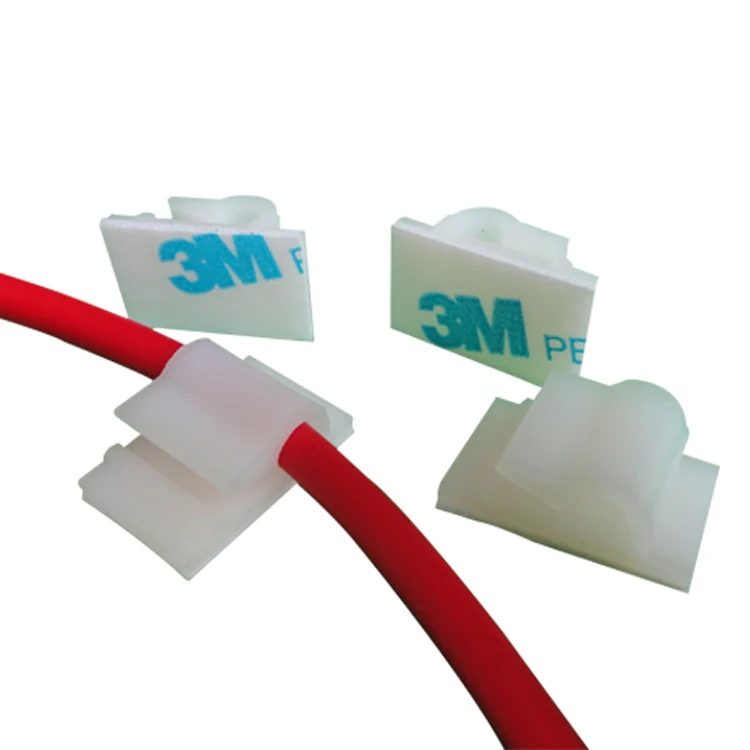 Adhesive Car Cable Clips Cable Winder Drop Wire Tie Fixer Holder Cord Organizer Management Desk Cable Tie Clamps