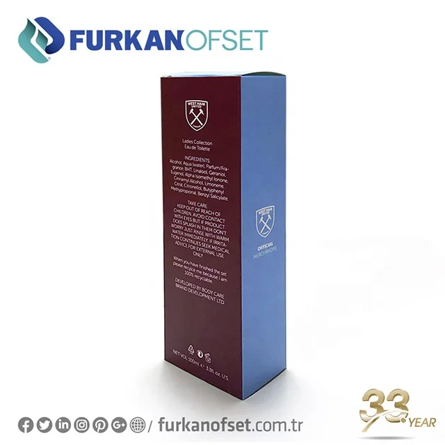 Whole Seller Perfume Cosmetics Special Packaging Boxes Carton Kraft Paper Brand Custom Logo Free Design Printed 350 gsm 400 gsm