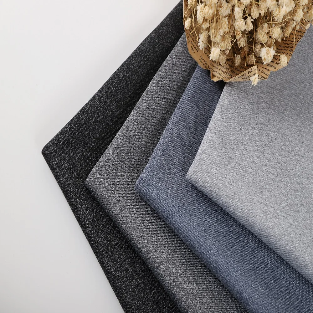 Hot Sale Knitting Sportswear Cationic Dye 100% Polyester Interlock Soft Scuba Material Tracksuits Fabric