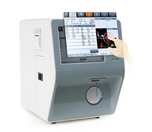Mindray BC-20VET Original CBC Machine 3 Parts Hematology Analyzer Veterinary Blood Counter For Animal