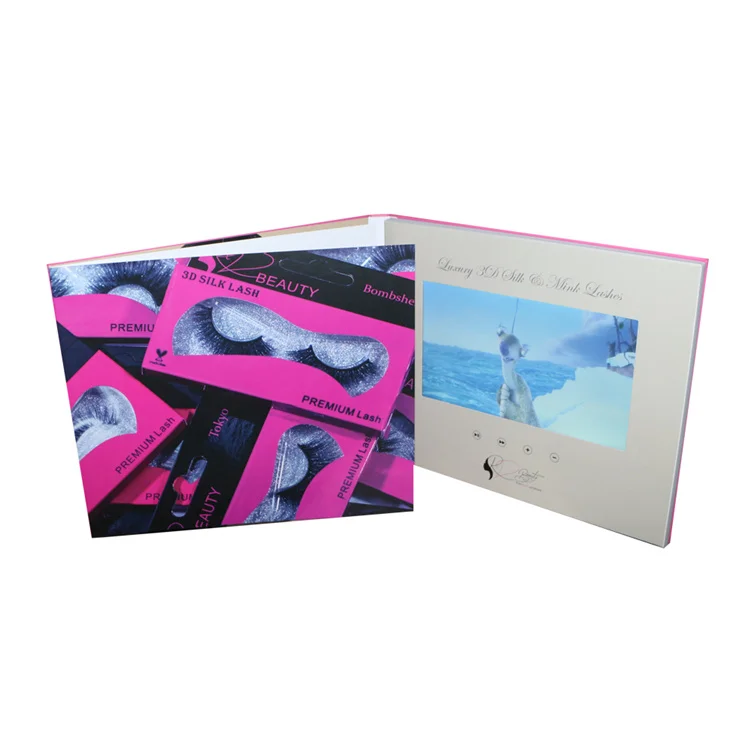 
China manufacturer video brochure 7inch lcd video card for wedding invitations 