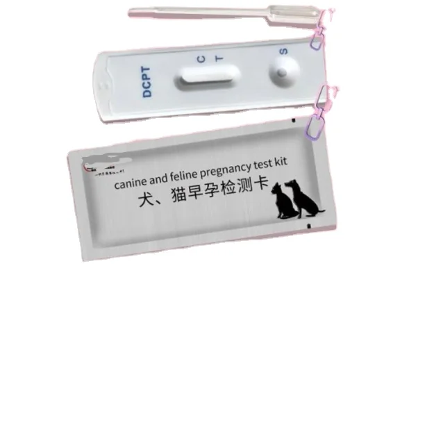 Rapid Test Kit for dog/canine/cat pregnancy rapid accurate qualitative detection pregnancy detectors for dogs vet