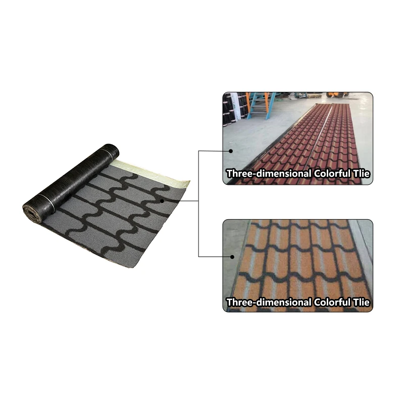 Хорошее качество, устойчивая к старению трехмерная цветная SBS Модифицированная водостойкая мембрана для асфальта