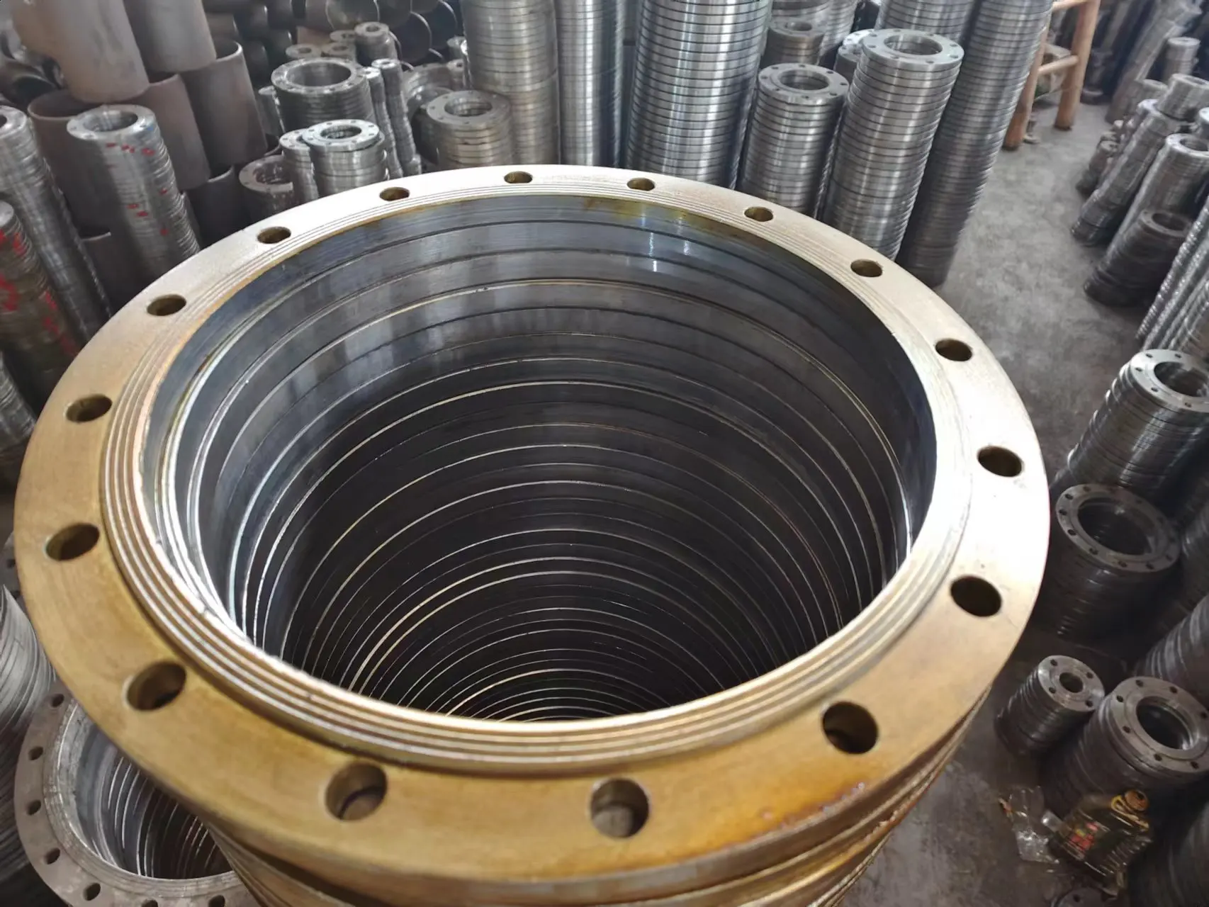 Sales Market Rawhigh Quality 45 Degree Angle Flange 4inch Duct Flange