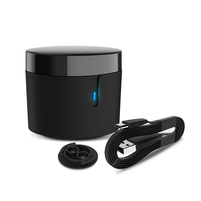 Smart home Alexa New Products BroadLink RM4 mini wifi smart ir remote voice control wifi ir blaster smart life wifi module OEM