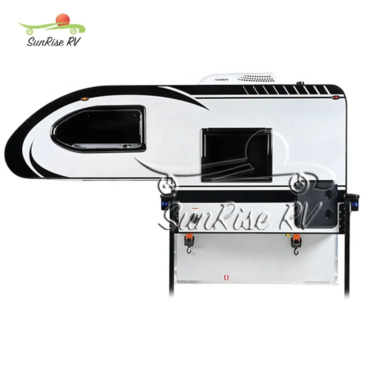 SUNRISE Caravan Slide on camper bed truck camper Ford Ranger adventure equipment Toyota Hilux adventure gear expedition vehicle