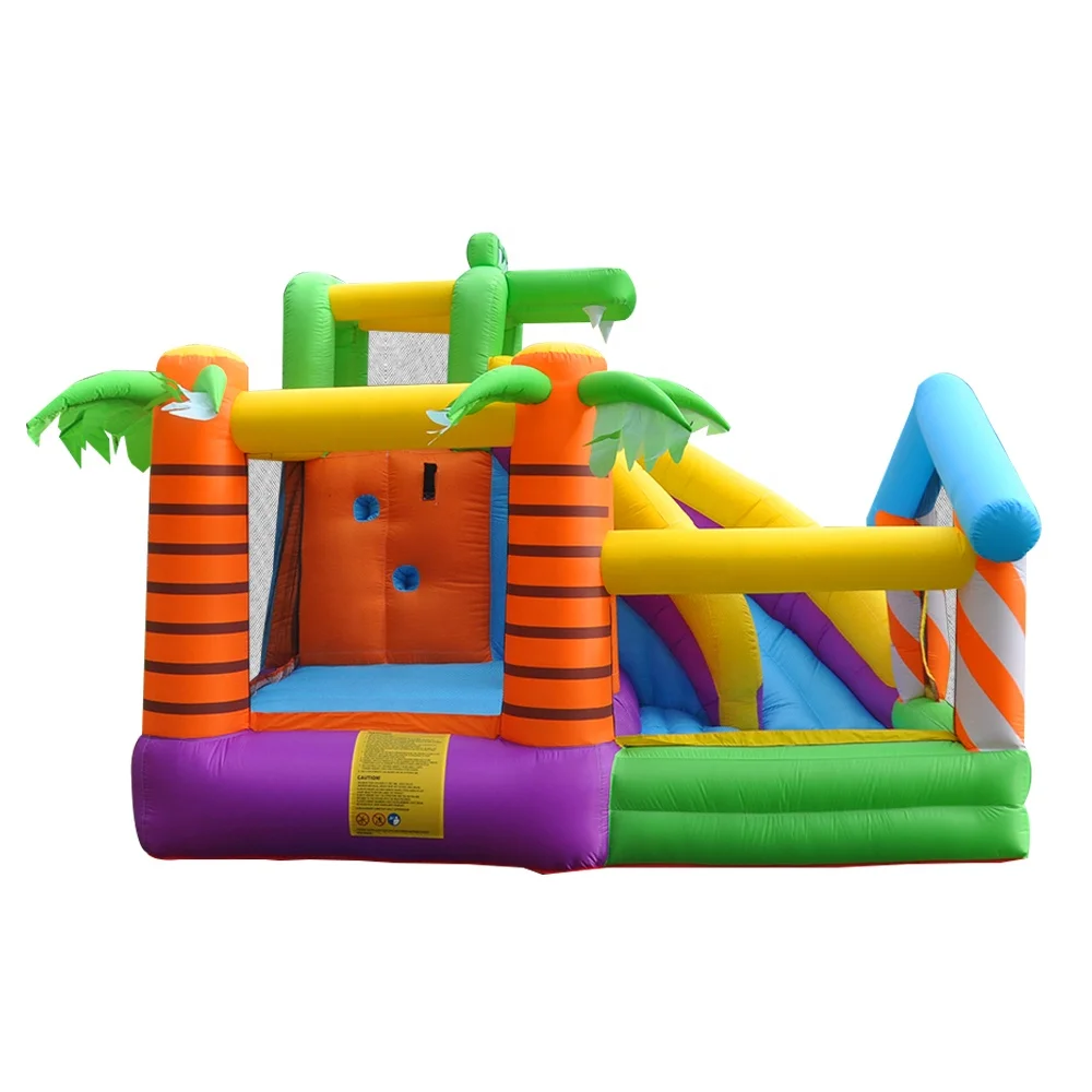 Custom inflatable amusement park water fun bouncy castle water slide bouncing inflatable animal park