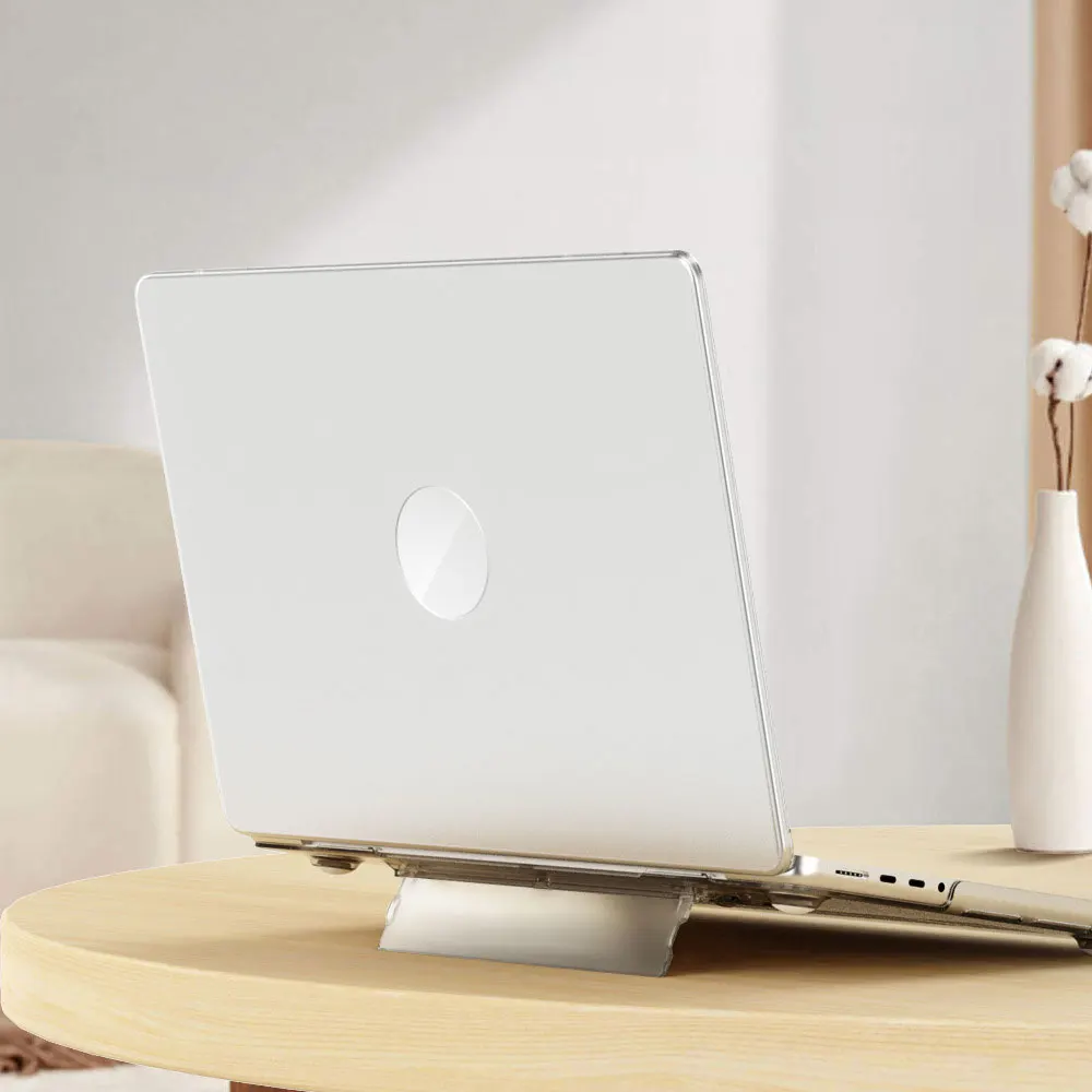 Frosted Laptop Case For Macbook Holder Stand Lens Protection Tablet Cover Candy Color Simple Dnk002 Laudtec