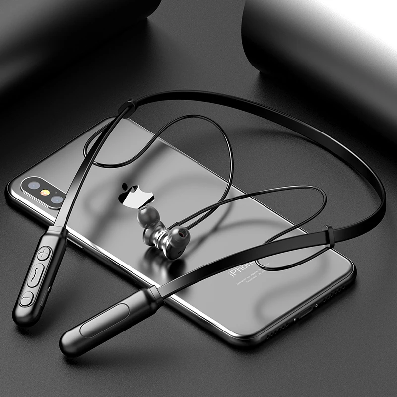 Популярные 2020 Спортивные Беспроводные bluetooth-наушники с шейным ремешком и 8 часами работы для бега