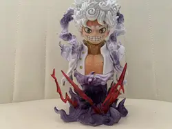 Besti 18cm Anime One Piece Figure Sun God Nika Gear 5 Luffy Action Figurine Monkey D Luffy Bust Statue PVC Collectible