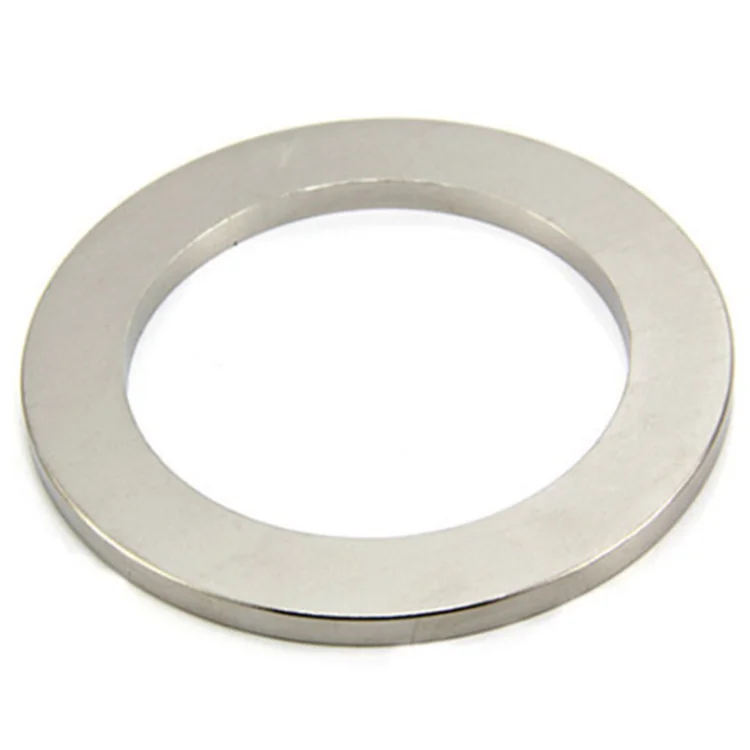 Manufacturer Custom High End Large Speaker Magnet Neodymium Ring Radial Magnetization Ring Magnets