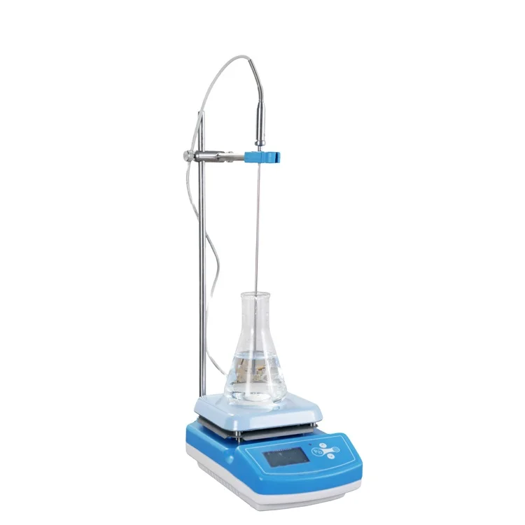 Corrosion resistant aluminum alloy housing laboratory magnetic stirrer with heater