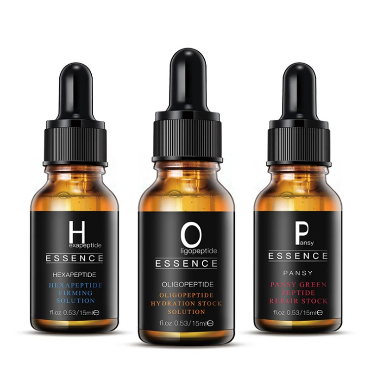 Top Sale Private Label Hexapeptide Facial Skin Care Propylene Glycol Serum Repairing Skin Firming Moisturizing Face Serum