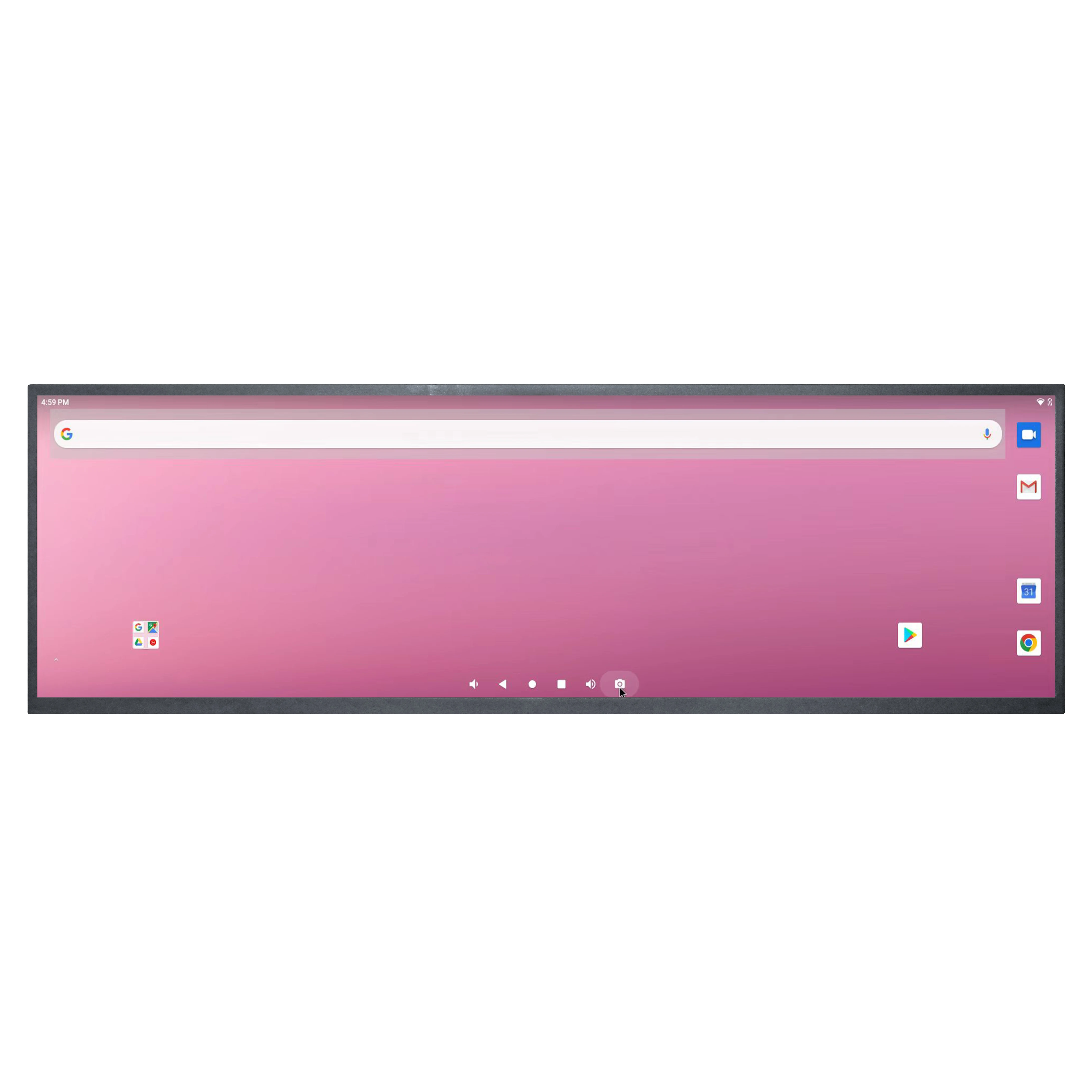 Supermarket Ultra Wide Strip Shelf Edge Advertising Digital Signage Monitor Stretched Bar Lcd Display Screen