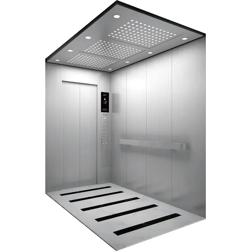 Hospital elevator stretcher bed lift with deep cabin