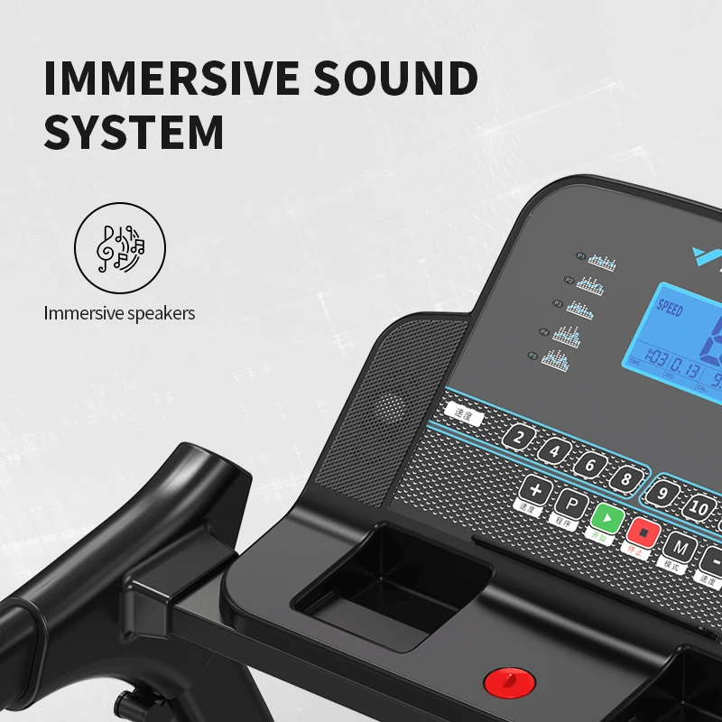 MERACH Wholesale High Quality Multifunction Electric Gym Equipment Professional Music Home Treadmill