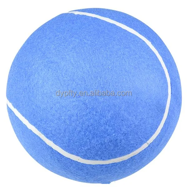 green deflated 9.5inch big size jumbo tennis ball for promotion gift