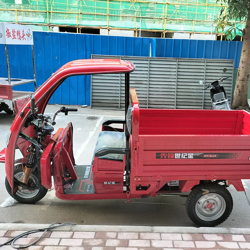 1500W Heavy Load Freight Cargo Electric Adult Tricycle Wide Trike