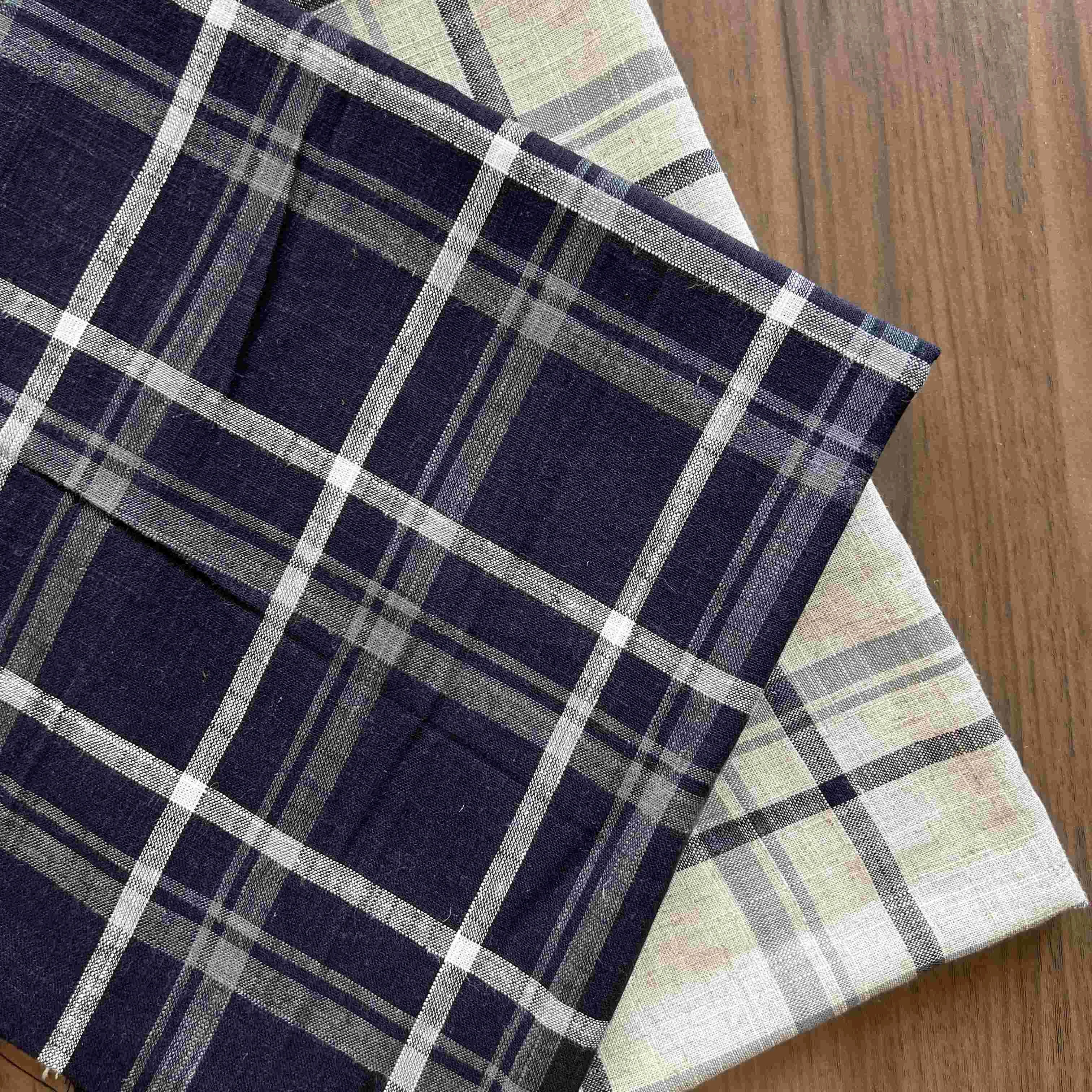 Popular colorful comfortable woven rayon viscose modal striped plaid linen viscose fabric for clothing