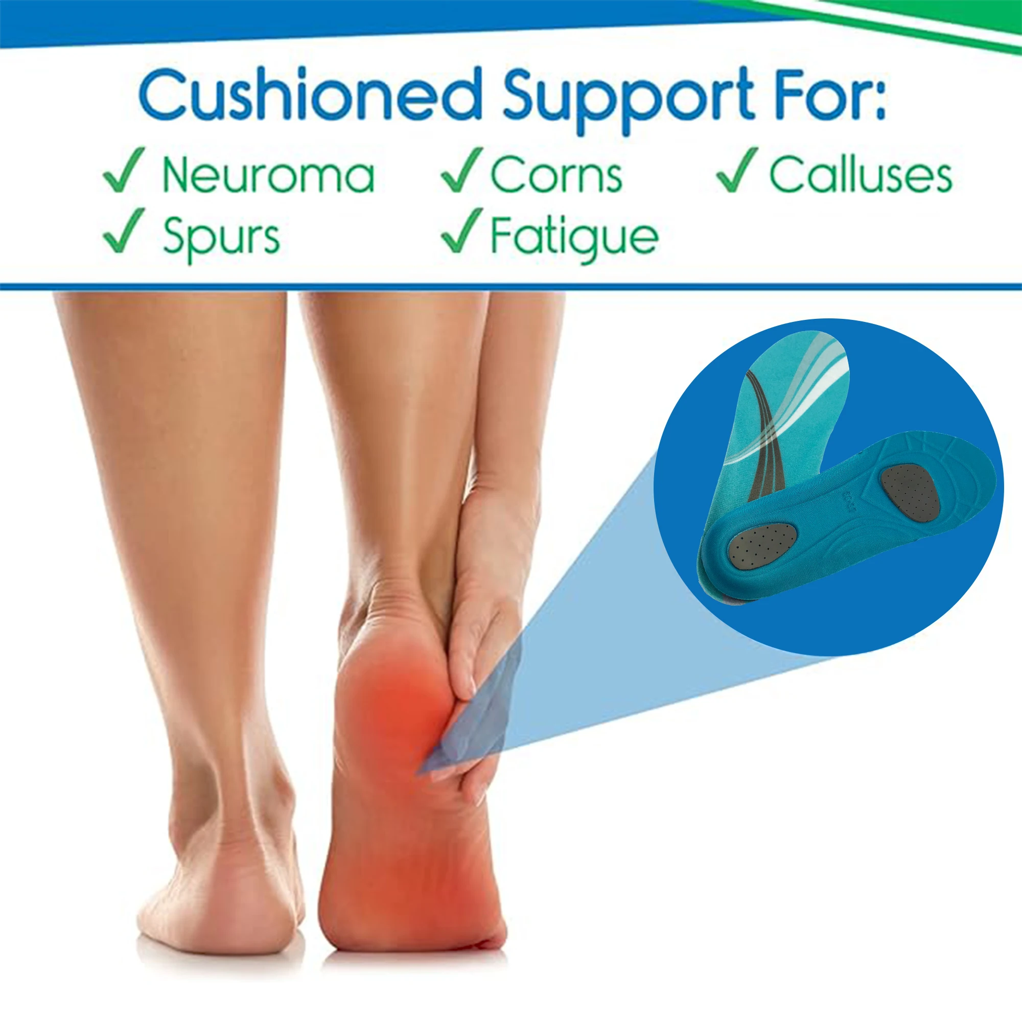 pu orthopedic insole custom insoles for shoes