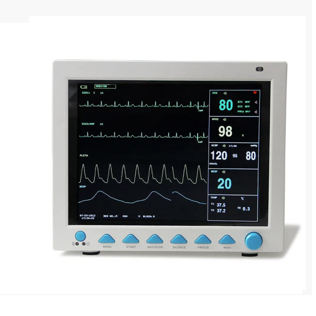 CMS8000VET 12.1 Veterinary Vital Signs Patient Monitoring