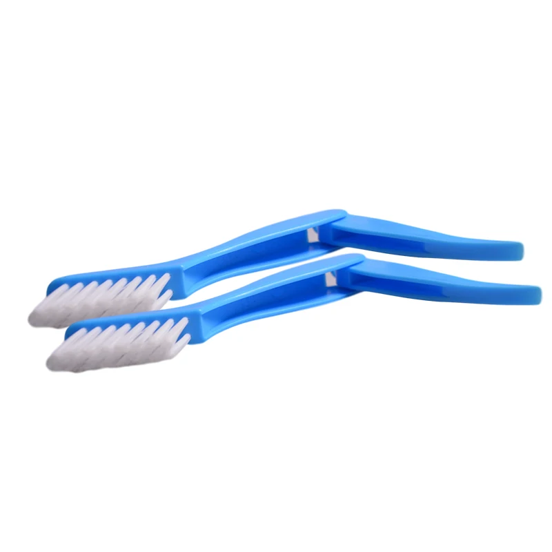 Folding Slot Side Seam Brush Air Conditioning Outlet Brush Car Wheel Detail Wash Brush With Plastic Handle