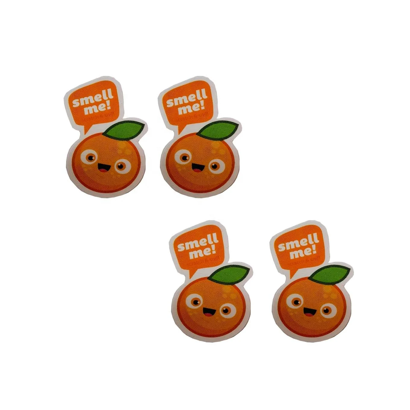 Wholesale Perfume Scent Smell Sticker Die Cut Custom Scratch And Sniff Sticker Waterproof Stickers