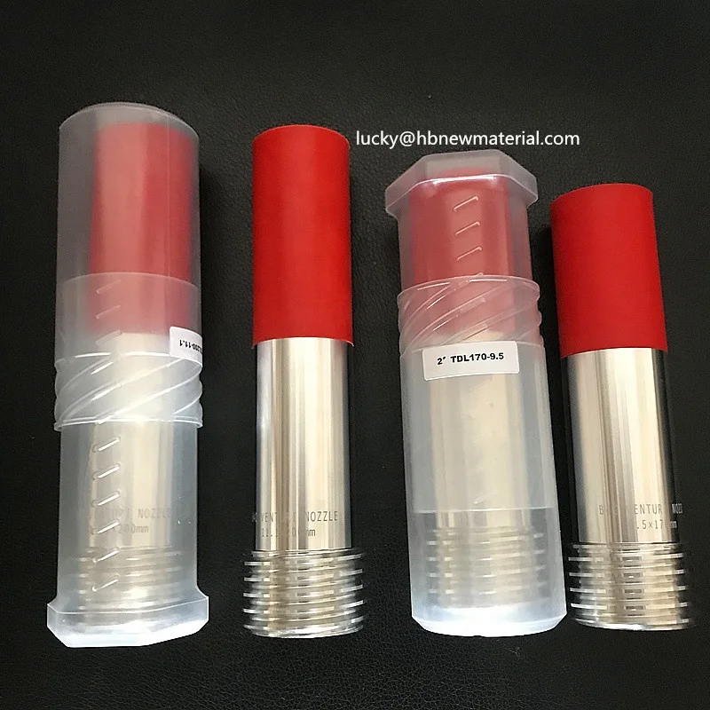 Bending blasting nozzle