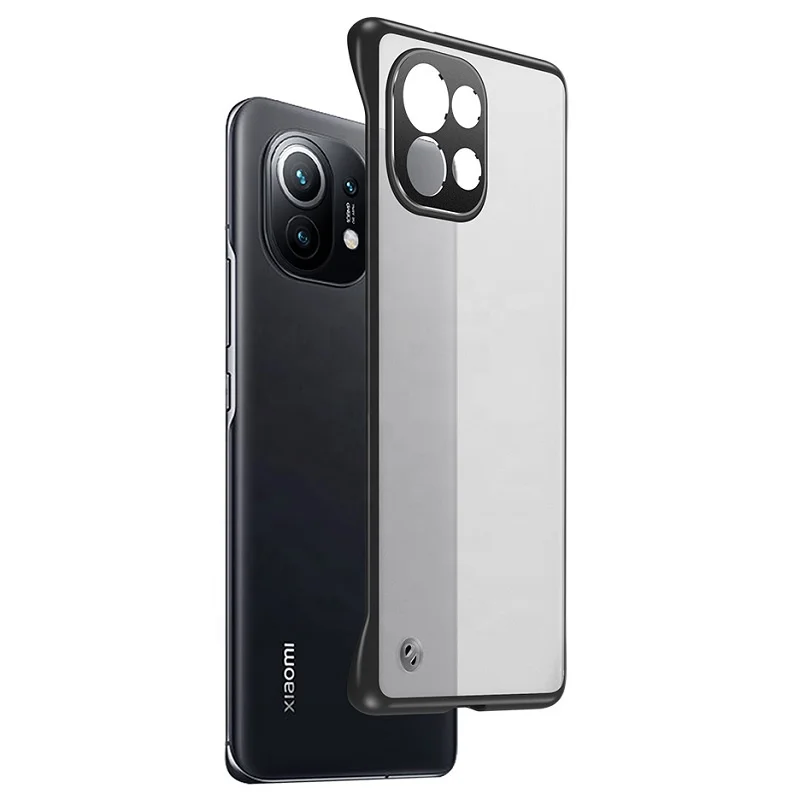 Ультратонкие прозрачные матовые Чехлы для сотовых телефонов, прозрачный чехол для Mi 11, Ультратонкий чехол для xiaomi 11 pro U