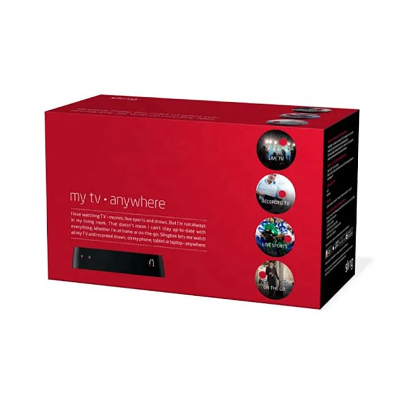 Smart Electronics packaging boxes Multiple Color Style Custom Design Tv Streaming Device Paper Boxes
