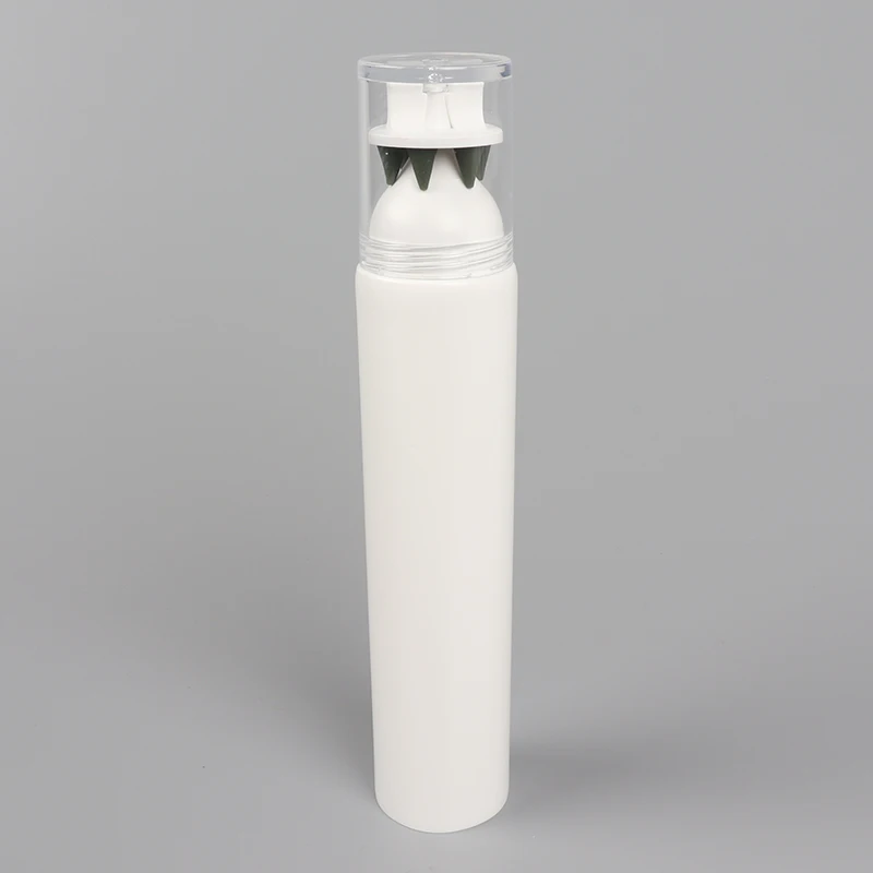 Plastic tube for massaging scalp PE cosmetic tube for hair product packaging