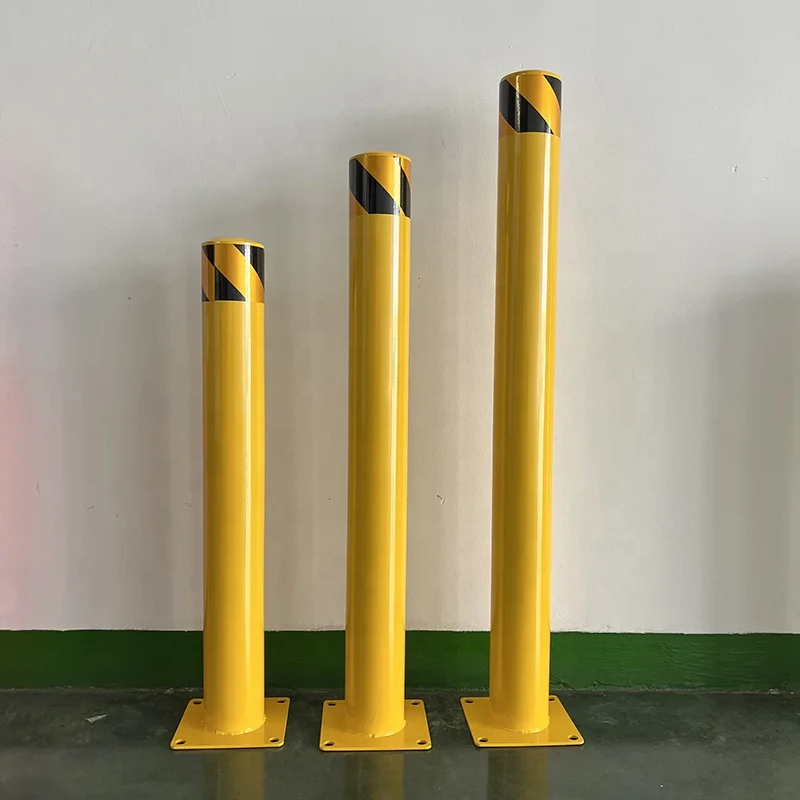 High Quality Safety Outdoor Parking Inground Bollard Metal Steel Road Warning Post