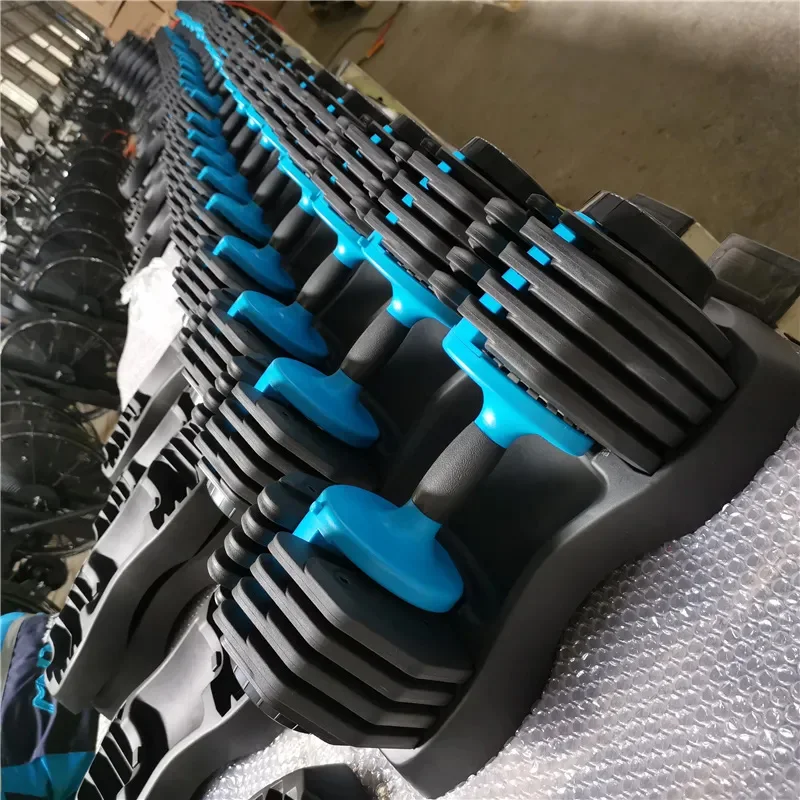 Body Building Colorful Custom Dumbbell Adjustable Fitness Equipment Gym Weights Set Adjustable Dumbbell Set