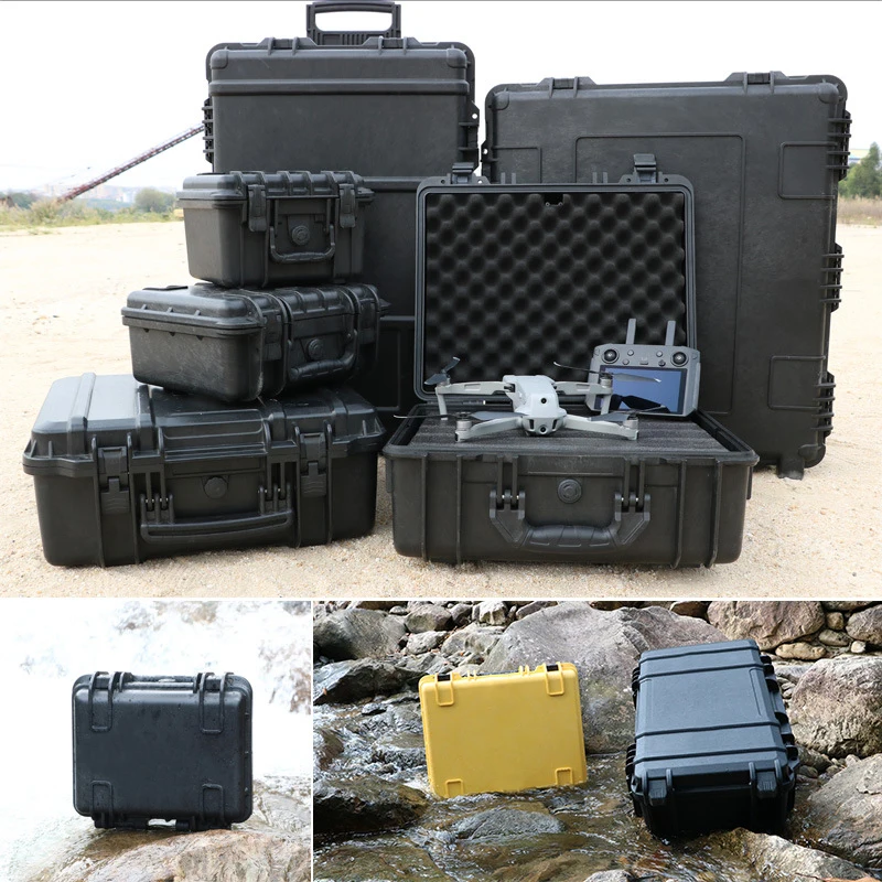 shockproof Hard plastic waterproof storage diving equipment case hard protective underwater camera pelican case