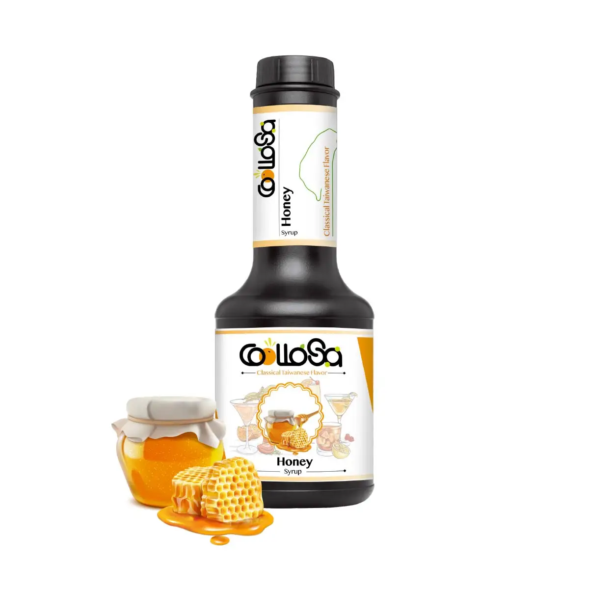 Honey boba tea flavors syrup