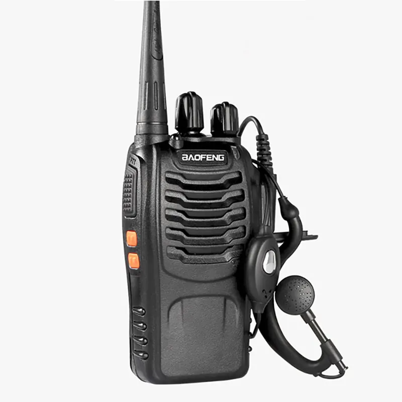 BF-888S Handheld Two Way Radio Receiver Transmitter 5W UHF 400-470MHz BF888s BF 888S BaoFeng Walkie Talkie