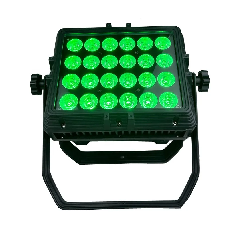 waterproof outdoor IP65 24pcs 10w rgbw 4 in 1 LED wall washer stage lighting