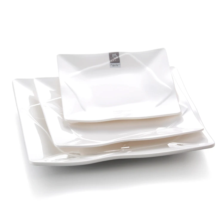 Manufacture supply 100% melamine dish plate ware ,cool melamine table plates set