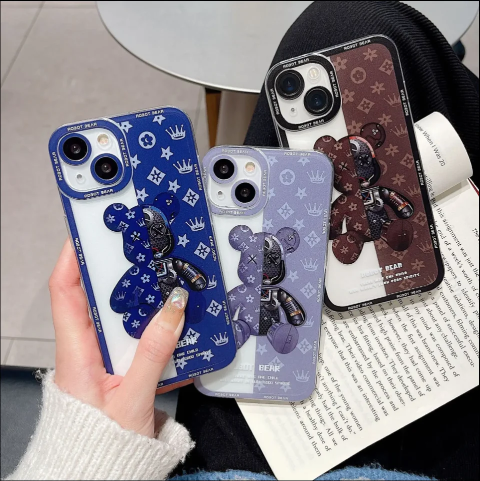 Applicable iphone15/14promax mobile phone case 13/12 transparent shell 11 soft shell