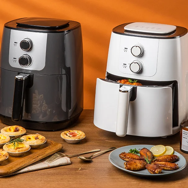 Top Selling Big Family 4L Air Fryer Overheat Protection Kitchen Best Healthy Oil Free Air Fryer Oven With Light Indicator