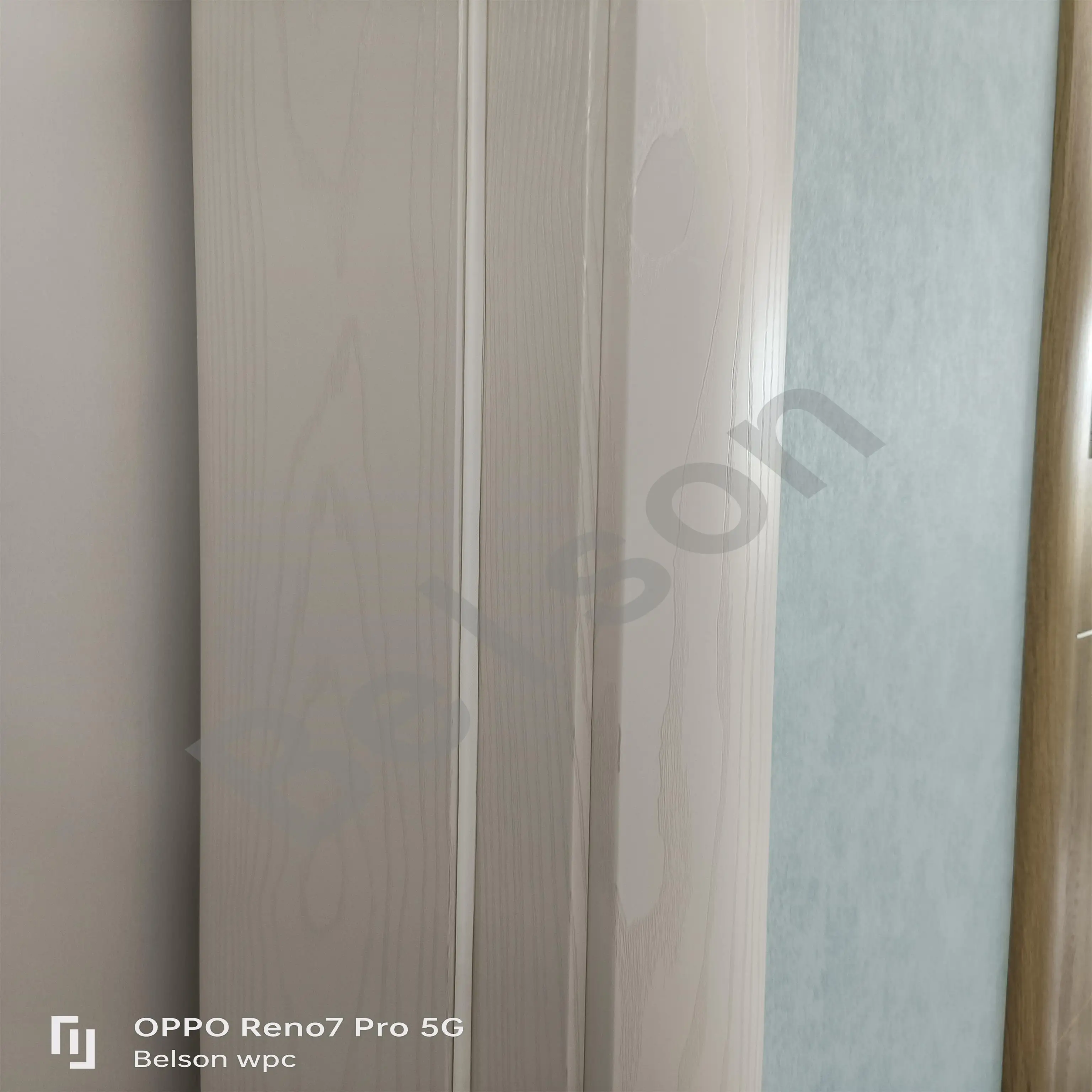 Huangshan Belson WPC Cheap Price Waterproof China Made New Design Interior Israel High Quality Wood Panel Wpc Door