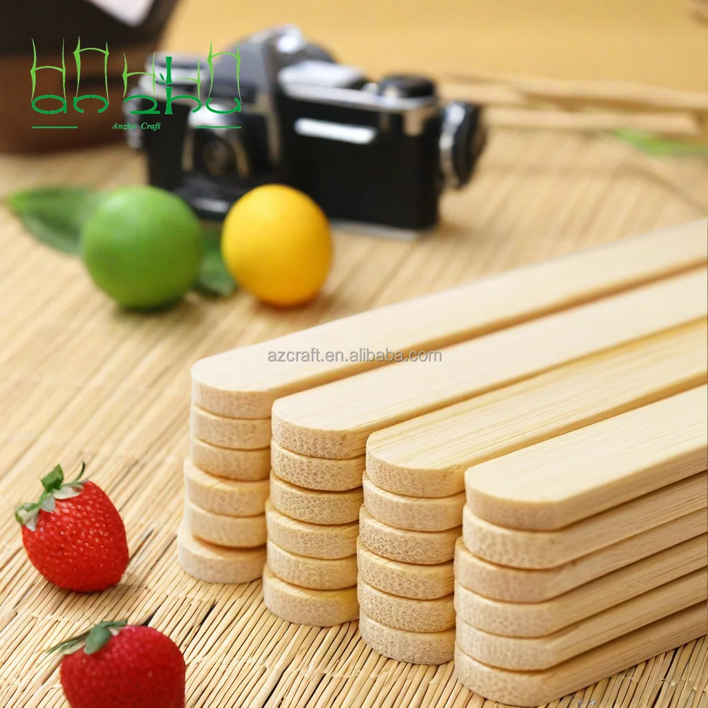 Оптовая Продажа Одноразовые экологически чистые деревянные палочки для мороженого с индивидуальным логотипом
