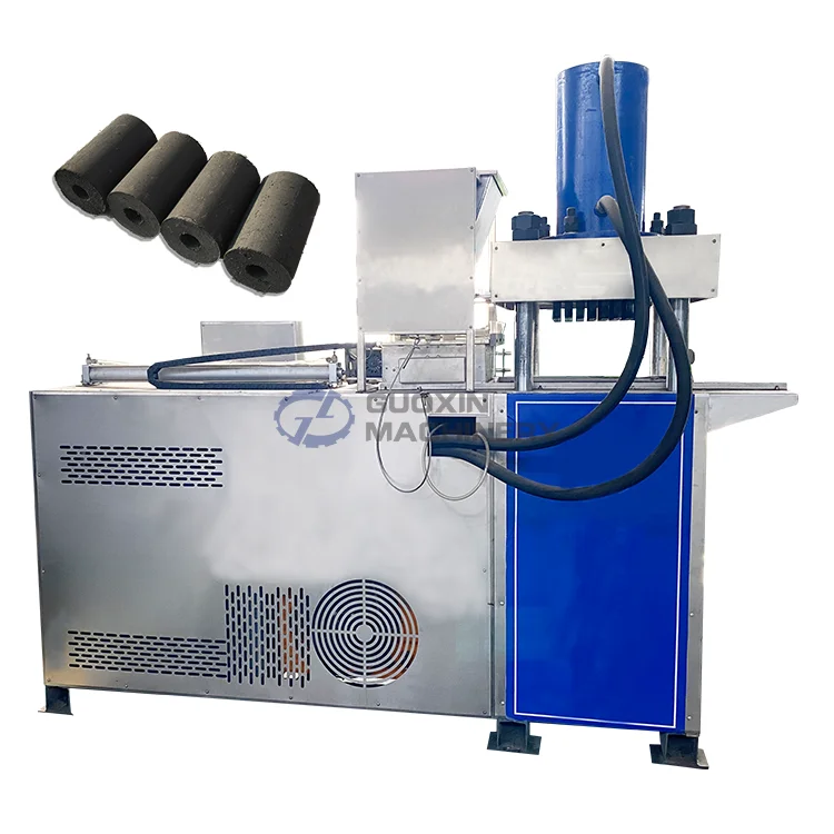 Custom various shapes of water smoke coconut shell shisha coke powder charcoal briquette machine